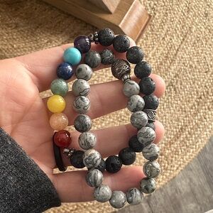 Multicolor Beaded Bracelet Set